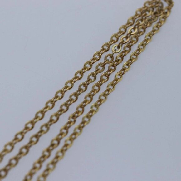 Christian Dior Necklace metal Gold Auth yk13672 - Picture 9 of 12